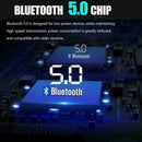 Bluetooth-compatible 5.0 Fm Transmitter Mp3 Player Wireless Receiver Dual E0W0