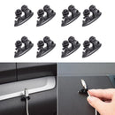 8pcs Adhesive Car Wire Clips Cord Earphone USB Cable Clamp Holder Organizer