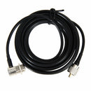 PL259 Antenna Connector Coaxiale Extend Cord Kabel SO239 16Ft Voor Autoradio