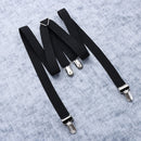 Dress Elastic Braces Suspenders Clip-on Adjustable Strap Clip Trousers Belt