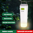 Waterproof Portable LED Camping Tent Lamp Searchlight Hanging 300lm Flashlight