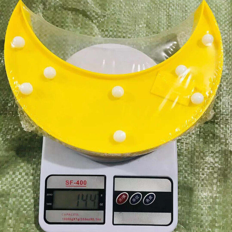 LED Moon Night Light Bedroom Sleeping Lighting Home Party Atmosphere Decor
