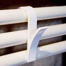 2pcs Hanger Hook for Heated Towel Radiator Rail Bath Drying Rack Hanging Holder