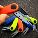 Sale Cross Stitch Metal Blade Fishing Line Scissors Cut Clipper Plastic Handle