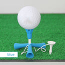 #A 6 Claws Tripod Golf Balls Holder Telescopic Tees Outdoor Practice Accessories