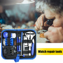 185pcs Back Case Opener Watch Link Pin Remover with Hammer Adjuster Repair Tools