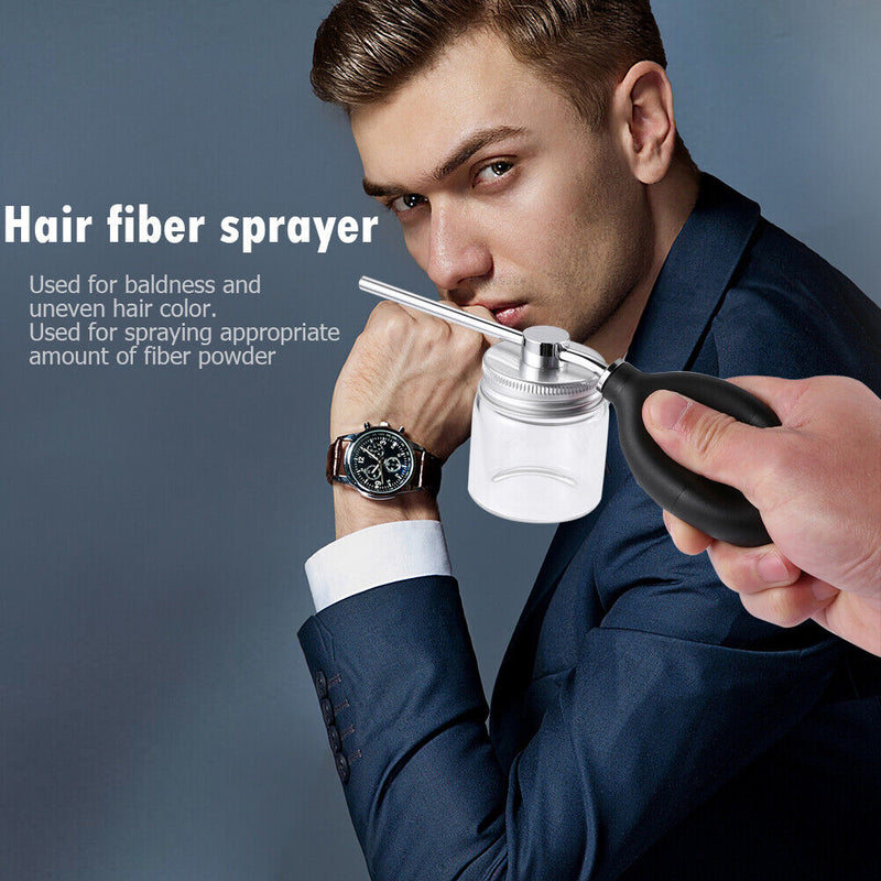 Hair Building Fiber Spray Applicator Sprayer Nozzle Pump for Hair Extension