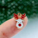 Jewelry Bracelet Pendant Xmas Tree Hanging Christmas Charms Set DIY Craft