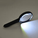 10X 20X Handheld Magnifying Glass Magnifier Glass Lens for Jewelry Inspection