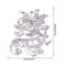 Butterfly Meteor Metal Cutting Dies DIY Scrapbooking Decor R4B4 Cards Album