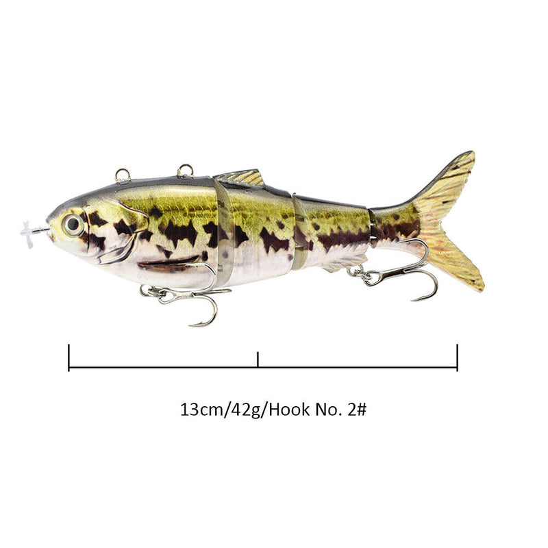 Rechargeable Robotic Swimming Fishing Lure Electric Wobbler Bait (BL-H1) Newly