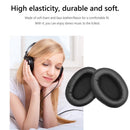2pcs Leather Headset Earmuffs for HyperX Cloud Flight/Flight S (Black) Newly