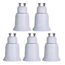 5PCS GU10 to E27 LED Lamp Bulb Base Holder Screw Socket Base Adapter Conve