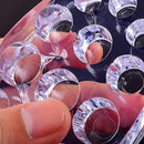 Tattoo Ink Cup Stand Holder Permanent Makeup Transparent Tattoo Pigment Stora