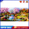 Bridge Water Oil Paint By Numbers Kits Canvas Picture Wall Art DIY Craft