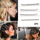 Bling  Crystal Hairgrip Hair Clips Rhinestones Hairpins  Metal Barrette