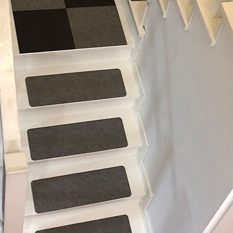 14pcs Stair Carpet Mats Self-adhesive Non-slip Stair Stepping Protector Rug