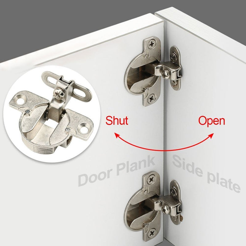arm Hidden Hardware Container Hinges Desk Cabinet Wardrobe Inner Hinges