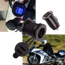 12V Cigarette Lighter Socket Power Receptacle Dual USB Charger for Car Marine