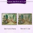 5D DIY Full Drill Diamond Painting Yard Flowers Cross Stitch Embroidery Kit