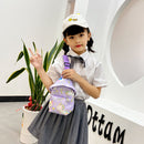 Fashion Cartoon Print Chest Bag Children Girls Boys Hats Nylon Crossbody Bags