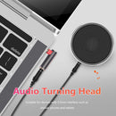 90Degree L-shape 3.5mm Male To Female Audio Converter Earphone Jack (Black)