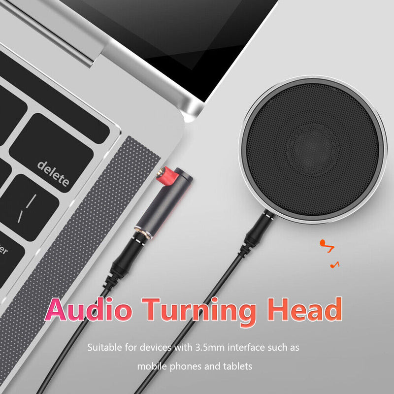 90Degree L-shape 3.5mm Male To Female Audio Converter Earphone Jack (Black)