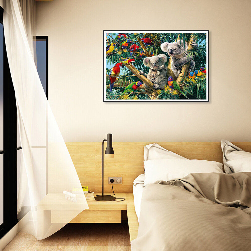 Koalas on Trees 5D DIY Diamond Painting Kits Full Square Drill Wall Decor Crafts