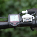 Riding LCD Digital Cycling Stopwatch Bike Computer Speedometer Bicycle Odometer