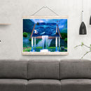 Diamond Painting Kit DIY Book Waterfall Full Round Diamond Mosaic