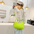 Casual Nylon Women Messenger Bags Fashion Solid Color Female Shoulder Handbag