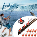 10pcs Plastic Fishing Hook Keeper Holder Fishing Rod Bait Tackle Tool (N01)