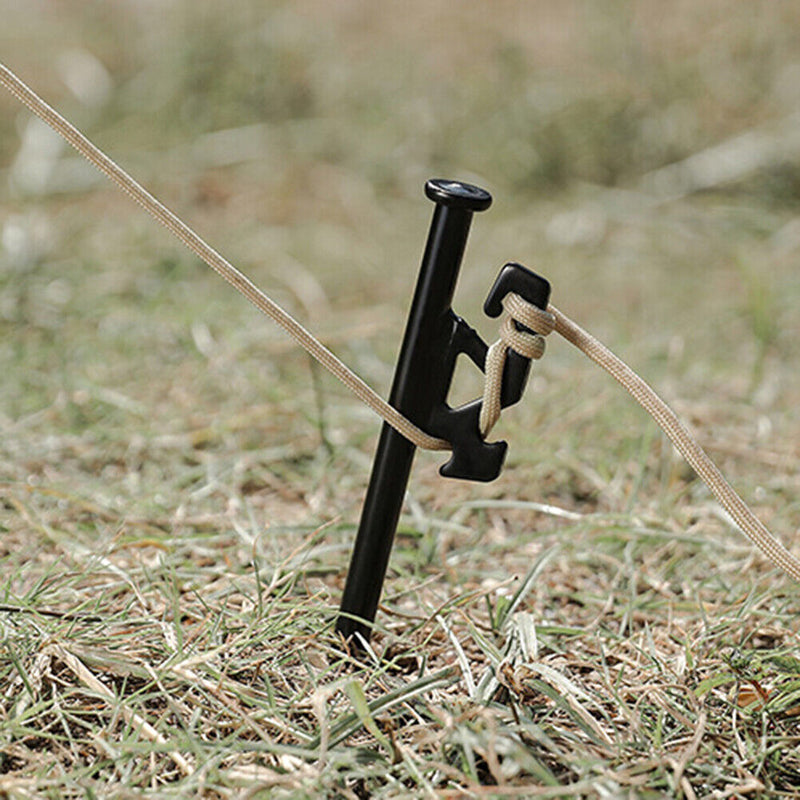 Outdoor Camping Hiking Tents Ground Pegs Durable Steel Canopy Awning Fixing Nail