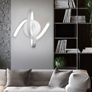 Spiral LED Wall Light Bedside Aisle Bedroom Decorative Lamp (White Light) Newly