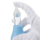 Silicone Baby Nose Cleaner Vacuum Sucker Infant Kids Nasal Aspirator (Blue)