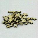 50pcs Wooden Mixed Wood Star Embellishment Cardmaking N9U1 Z1Z0 G9Y6 Z5S2 K5A8