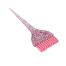 Hair Dye Brush Hair Coloring Applicator Comb Hair Styling Salon Tool (Pink)