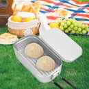 Foldable aluminum lunch rack retro nostalgic Japanese lunch rack set (850ml