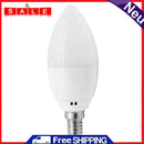 E14 Dimmable RGBW LED Smart WiFi Light Bulb Works with Alexa Google Assistant