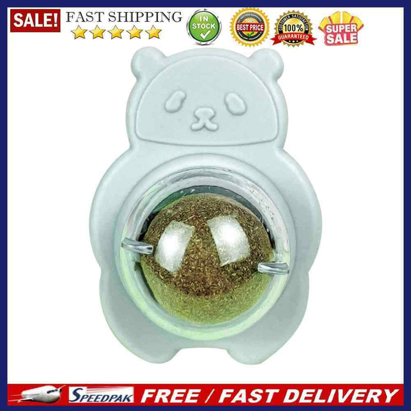 Catnip Ball Pets Cat Toys Licking Kitten Molar Teaser Cleaning Training Sup