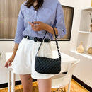 Women Underarm Shoulder Bag PU Leather Small Handbag Female Portable Totes