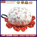 Pastoral Flower-Shape Round Pin Cushion Cloth Needle Storage Holder Sewing
