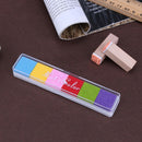 6 Colors Fingerprint Stamp Cushion DIY Scrapbooking Colorful Ink Pad Stamp De