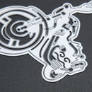 Motorcycle Chip Lifting Machining Dies Stencils for Y Scrapbooking Embossing