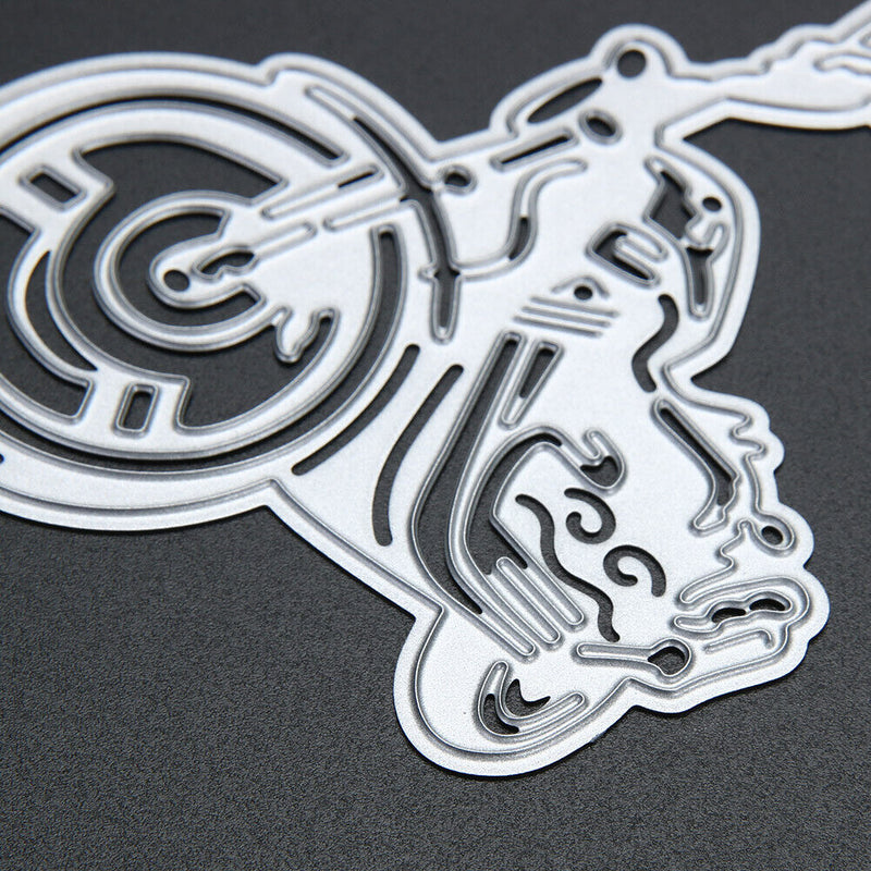 Motorcycle Chip Lifting Machining Dies Stencils for Y Scrapbooking Embossing