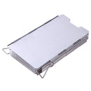 Strong Gas Stove 9 Plate Folding Stove Windshield Outdoor Camping Cooking