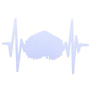 Heart Wave Cutting Dies Stencils Scrapbook Embossing DIY Craft Card Gifts