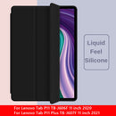 Tri-Fold Tablet Protective Cover for Lenovo Tab P11/P11 Plus Case (Black)