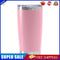 Thermal Car Mug Cup Stainless Coffee Vacuum Insulated Water Bottle (Pink)