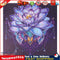 5D Diy Diamond Painting lotus Special-shape Partial Drill Art Newly
